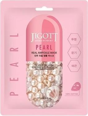 Jigott Pearl Real Ampoule Mask - 27 Ml (27 ml)