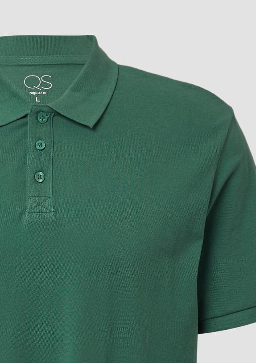 Produktbild S.Oliver Polo-Shirt Poloshirt aus Piqué (S)