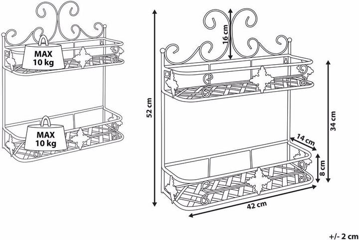 Produktbild Beliani Marayes (42 x 14 x 52 cm)