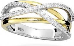 Immagine prodotto Silver Cat Anello elaborato in argento con zirconi SC509 - Circuito: 58 mm (58)