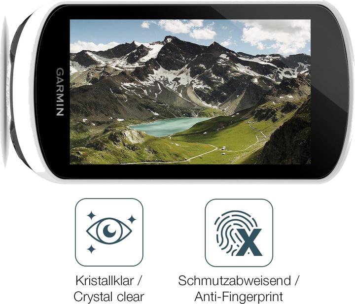 Actual product image Dipos Screen Protector Crystalclear for Garmin Edge Explote 2