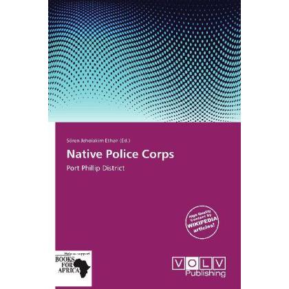 Thumbnail - Native Police Corps, Fachbücher von Sören J. Ethan