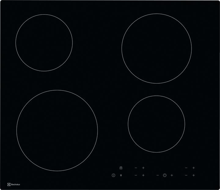 Image du produit Electrolux Gk58tco (58 cm, Table de cuisson en vitrocéramique)
