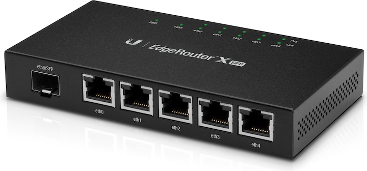 Actual product image Ubiquiti EdgeRouter X SFP