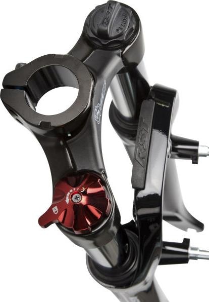 Actual product image RST Trekking suspension fork Verse TNL 28" for V-brake without steerer black (50 mm, Nib)