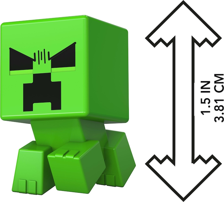 Actual product image Minecraft Mini Mode Spawn Egg (assorted - randomised)
