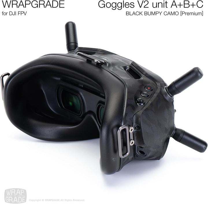 Wrapgrade Schutzfolie für DJI FPV Goggles V2 (Drohnen Schutz, DJI FPV)