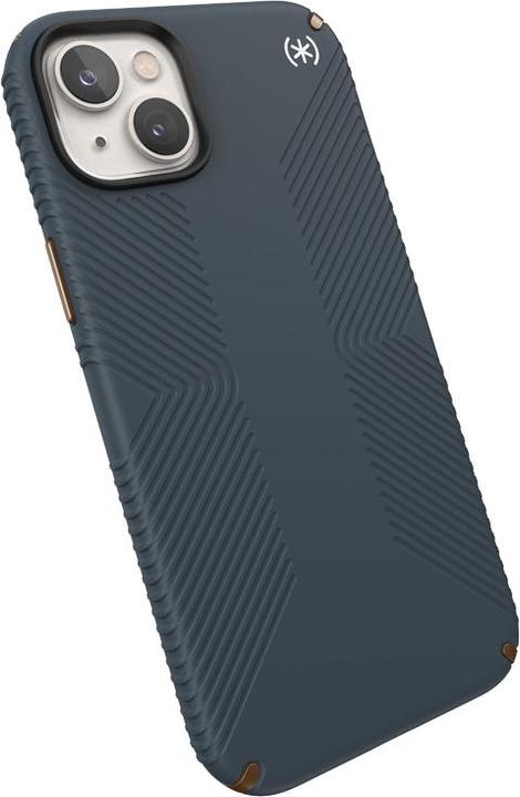 Produktbild speck Presidio2 Grip – Rutschfeste iPhone 15 Plus/14 Plus Hülle (Anthrazit/Cool Bronze/Schiefer) (Apple iPhone 14 Plus, Apple iPhone 15 Plus)