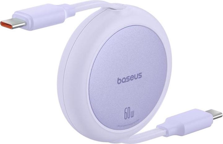 Produktbild Baseus Free2Pull Mini USB-C to USB-C 60W USB cable, 1m (purple) (1 m, 60 W)