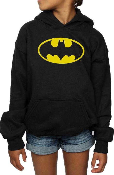 Produktbild Batman Logo Kapuzenpullover Mädchen (140, 146)