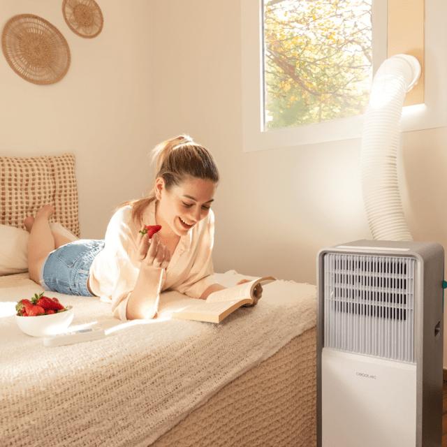 Actual product image Cecotec Air conditioner ForceClima 12850 Style Heating Connected air conditioner with heat pump (28 m², 12000 BTU/h)