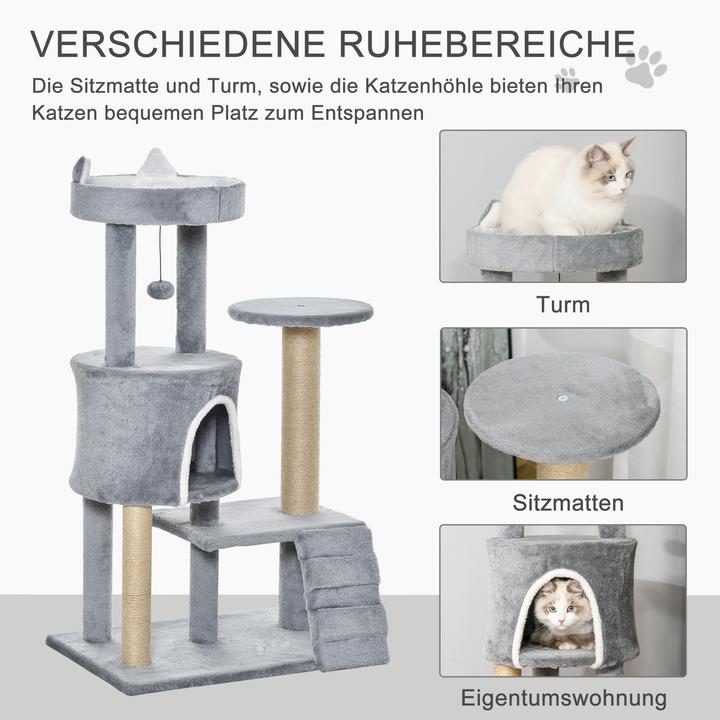 Produktbild Jamb Kratzbaum (100 cm, Hellgrau)