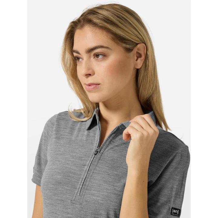 Produktbild Super Natural Zip Polo (M)