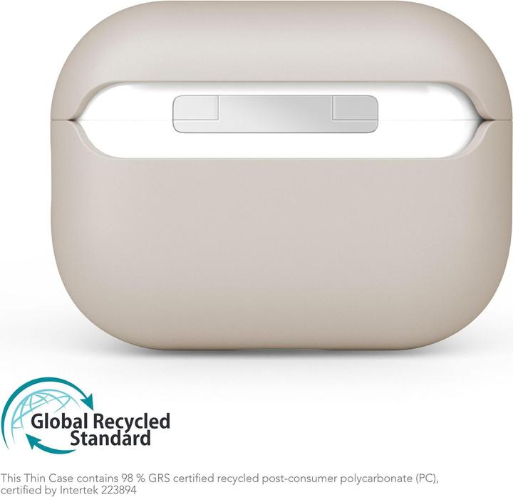 Actual product image Vonmählen Thin Case for AirPods Pro 2nd gen. - Cream