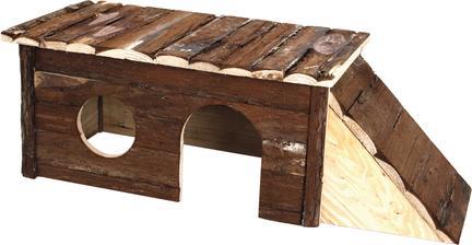 Karlie Wonderland Natuurlijk Houten Huis met Ladder