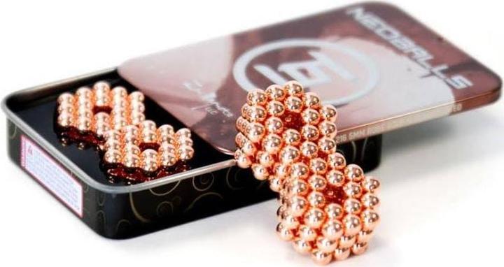 Actual product image Neoballs Rose Gold (216 magnetic spheres)