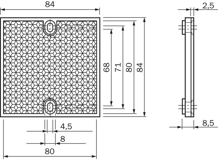 Image du produit Sick Reflecteur Pl80a