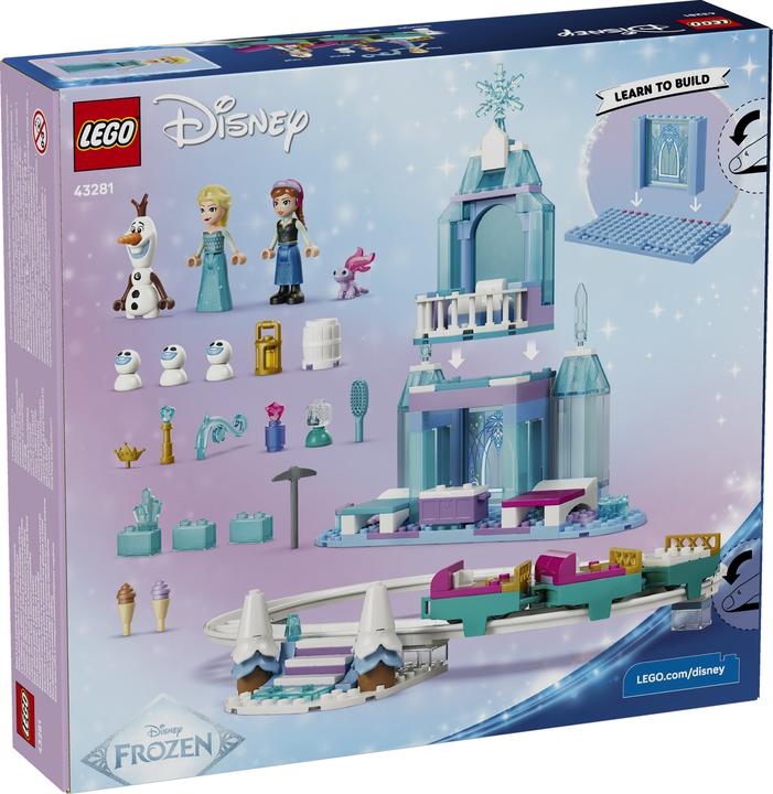 Image du produit LEGO Elsas Schlittenfahrt um den Eispalast (43281, LEGO Disney)