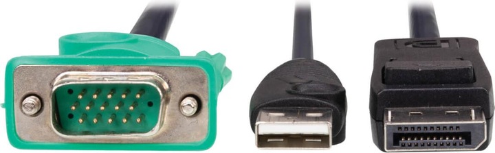 Produktbild Eaton VGA to DisplayPort and USB-A Adapter Cable Kit for Tripp Lite B020-U and B022-U KVM