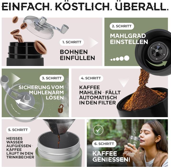 Image du produit Joe Woodsman Reisekaffeemaschine