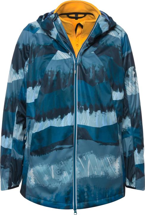 Produktbild Ulla Popken HYPRAR 2-in-1-Fitnessjacke, wasserdicht, 2-Wege-Zipper (46, 48)