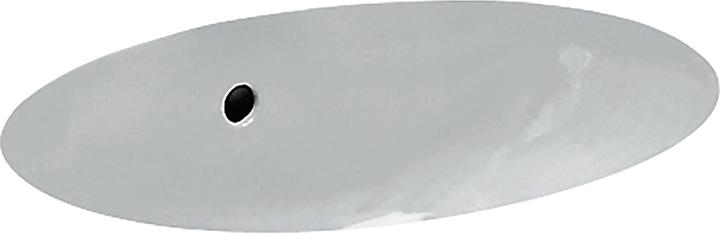 Laufen Birova built-in washbasin, from below, without tap hole, with overflow, 530x405mm, H811191000 (405 mm, 530 mm)