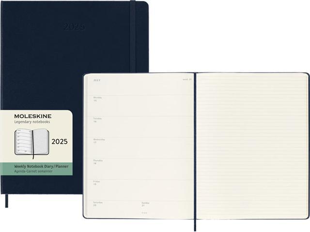 Actual product image Moleskine Notizkalender (19 x 25 cm, English)