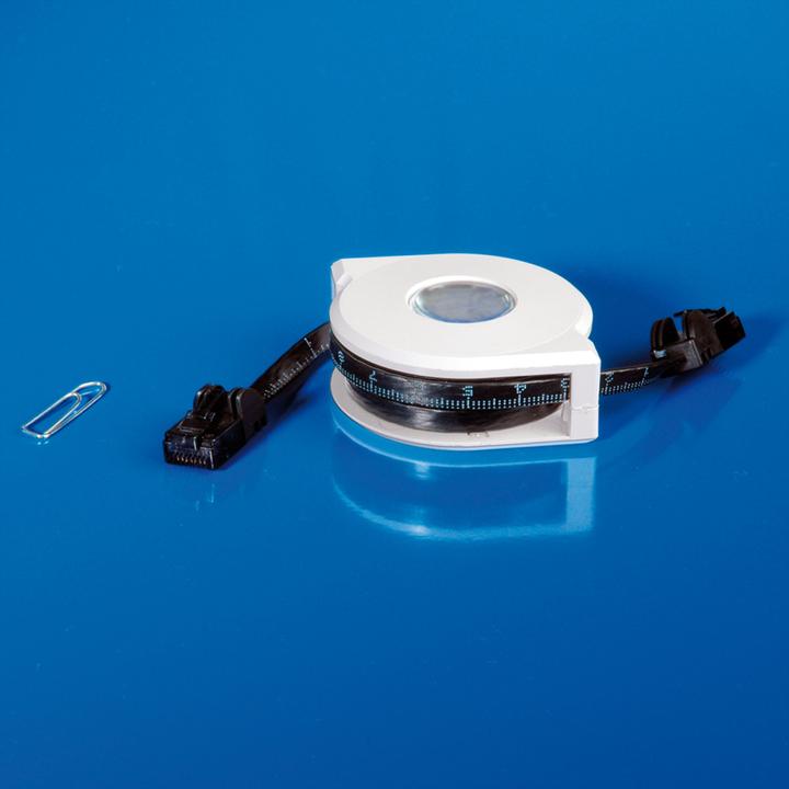 Produktbild Roline Netzwerkkabel, ausziehbar (UTP, CAT5, 2 m)