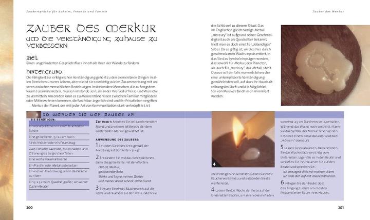 Actual product image Das grosse Buch der Zaubersprüche (German, Ann-Marie Gallagher, 2004)