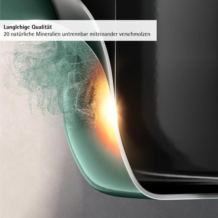 Produktbild WMF Fusiontec Mineral Pro, Schmortopf mit Deckel, 28 cm, Eucalyptus Haze (Bräter + Schmortopf, Edelstahl, Fusiontec, 28 x 20 cm)