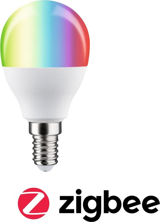 Energie-Label Paulmann Tropfen Zigbee Filament (E14, 5 W, 470 lm, 1 x, F)