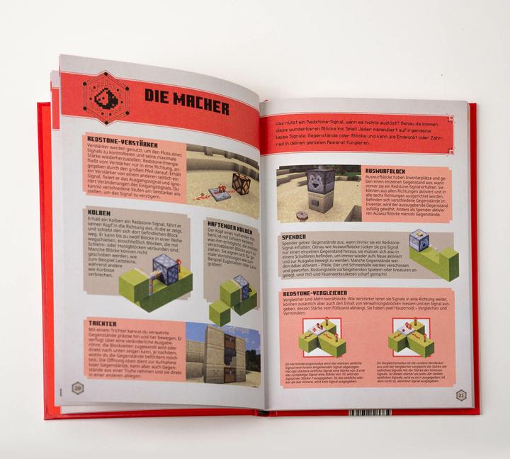 Produktbild Minecraft - Das Redstone-Handbuch (Deutsch, Minecraft, Mojang Ab, Josef Shanel, Matthias Wissnet, 2022)