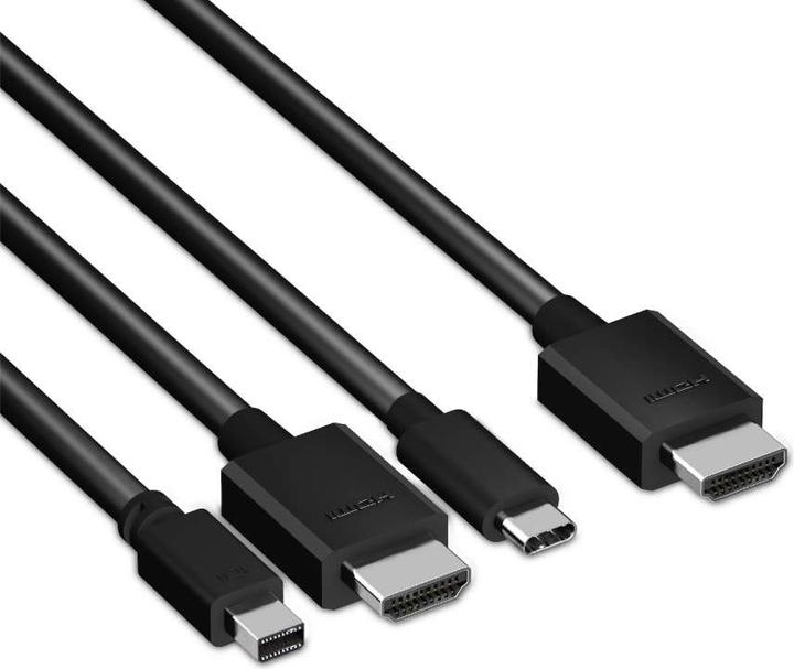 Actual product image Club 3D Active Adapter Multiport to HDMI 4K60Hz (HDMI, Mini DP, USB-C, 8 cm)