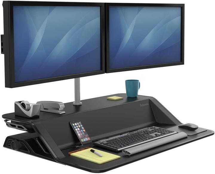 Actual product image Fellowes Lotus sitting/standing workstation