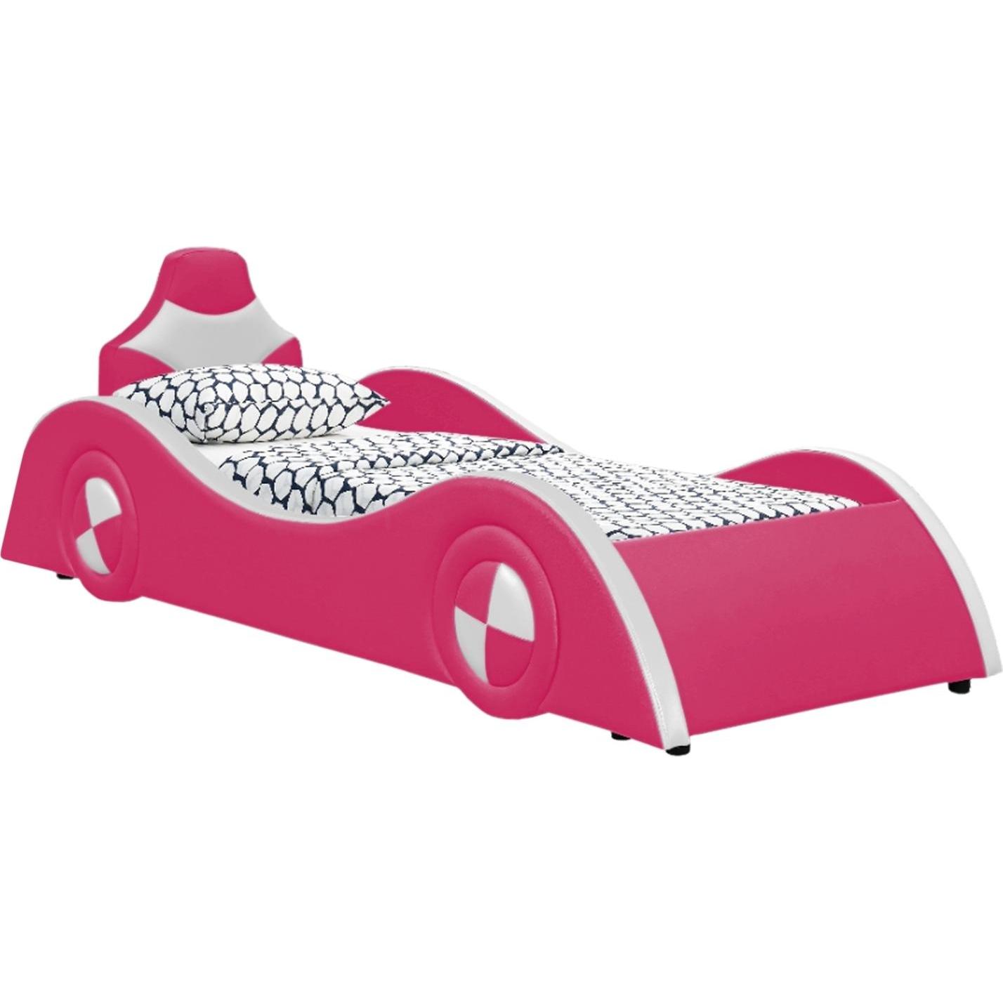 HTI-Living, Kinderbett, Kinderbett Racing für Rennfahrerinnen (90 x 200 cm)