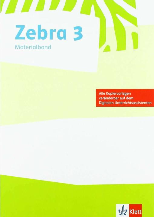 Produktbild Zebra 3 (Deutsch, Ernst Klett Verlag, 2019)
