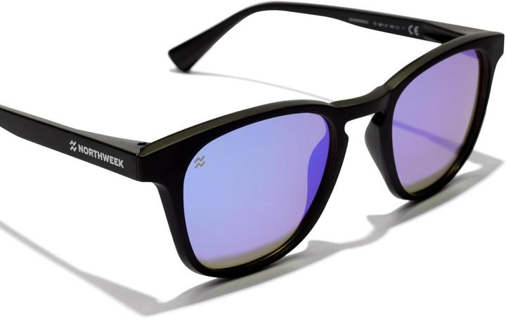 Actual product image Northweek Unisex sunglasses Wall Blue Black Ø 140 mm