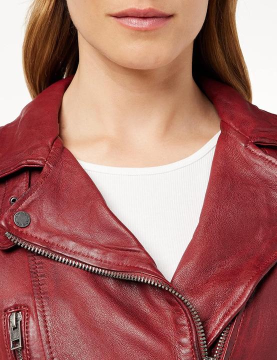 Productafbeelding Oakwood Damen Lederjacke mit Schapenvacht und Körperfutter (XS)