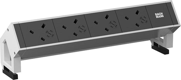 Productafbeelding Bachmann DESK2 - 4xUK (3.15A 45°) (4 x, CEE 7/3, BS 1363, 0.20 m)