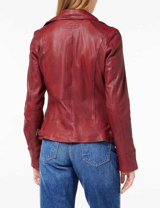 Productafbeelding Oakwood Damen Lederjacke mit Schapenvacht und Körperfutter (XS)