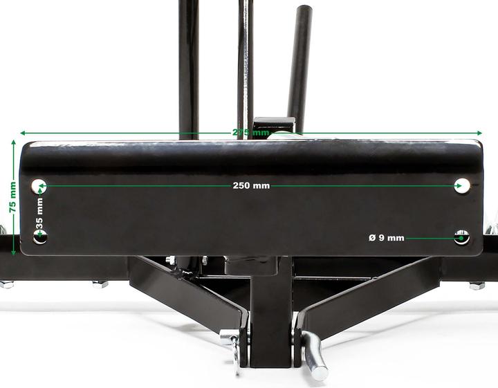 Actual product image Wiltec Scarifier 120cm for ride-on mower Lawn aerator Lawn care Lawn tractor