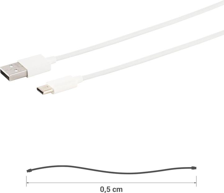 Image du produit Shiverpeaks S/CONN câble de charge et de synchronisation USB à connectivité maximale, prise USB A vers prise (0.50 m, USB 2.0)