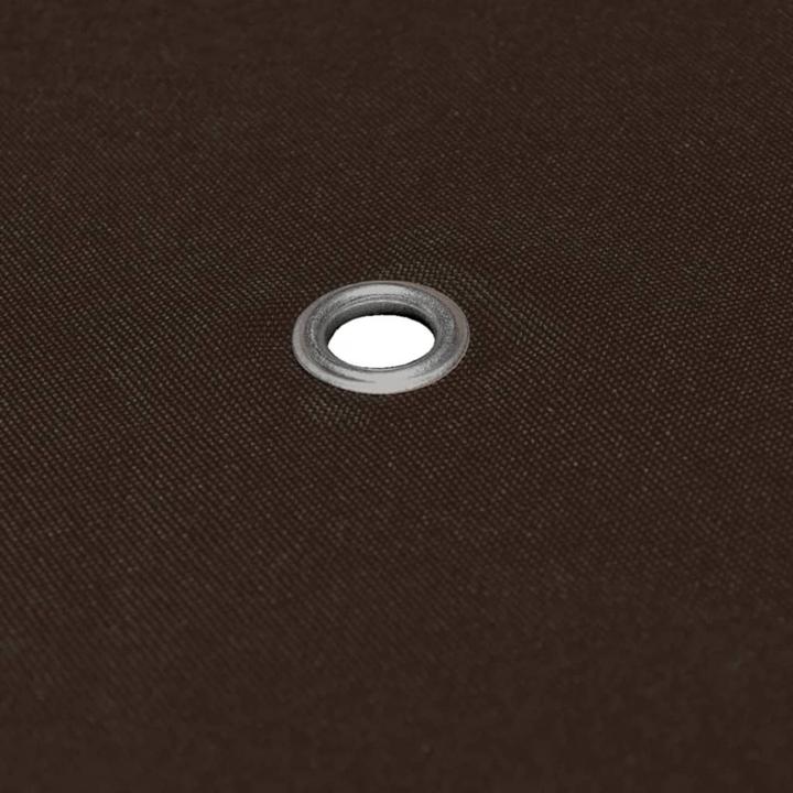 Actual product image vidaXL Pavilion roof 310 g / m² 3x3 m Brown (300 cm, 300 cm)