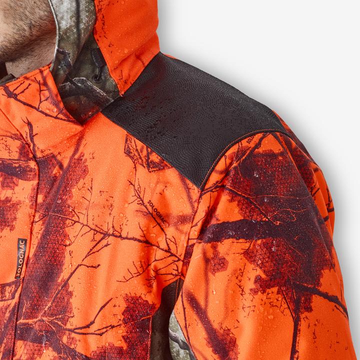 Image du produit Solognac Veste de chasse 3 en 1 battue et chasse à l'approche imperméable polyester