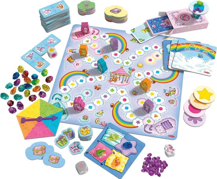 Productafbeelding Haba Eenhoorn glitter geluk spel collectie (Engels, Duits, Italiaans, Frans)