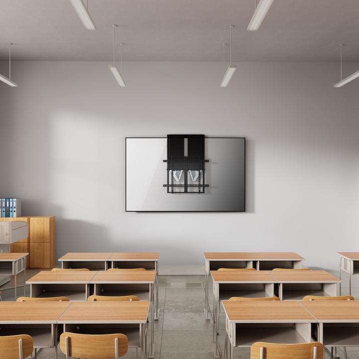 Produktbild equip Wandhalterung 55"-86"/1TFT 35-65kg 1Gelenk Up-Down sw (Wand, 65 kg, 55" - 86")