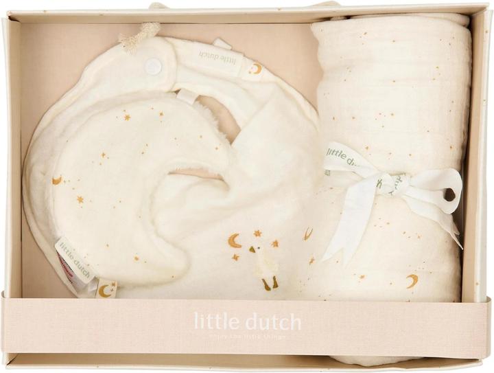 Actual product image Little Dutch Geschenkbox Textil - Moon & Stars (0 Months)