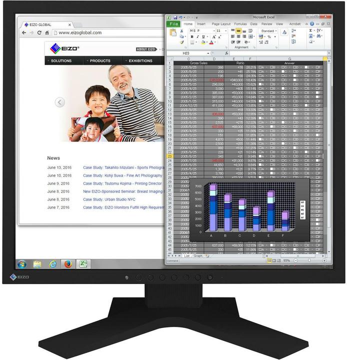 Actual product image Eizo S1934 FlexScan (1280 x 1024 pixels, 19")
