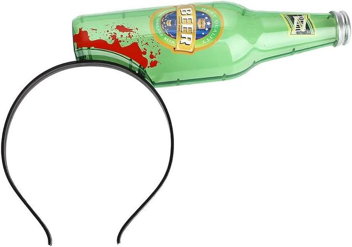Produktbild PhoneLook Kopfband Stirnband gruselige Verkleidung mit Kunstblut Bierflasche