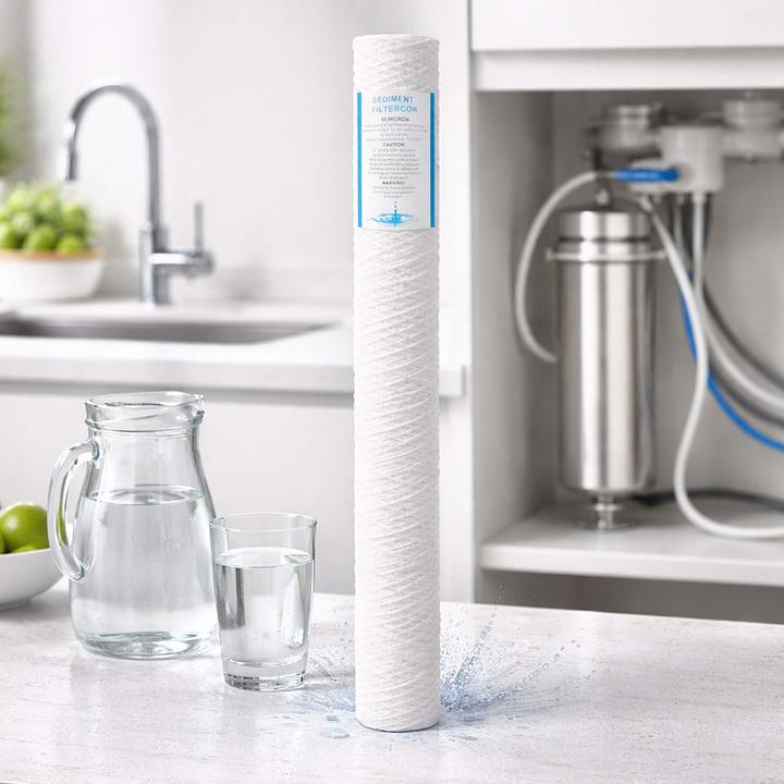 Actual product image Naturewater 20Inch - 508mm 50 µ Sediment Filter PPW-20A Water Cleaner